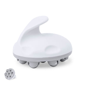 Massaggiatore Wuklu bianco - personalizzabile con logo