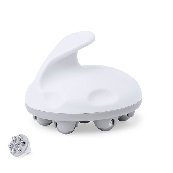 Massaggiatore Wuklu bianco - personalizzabile con logo