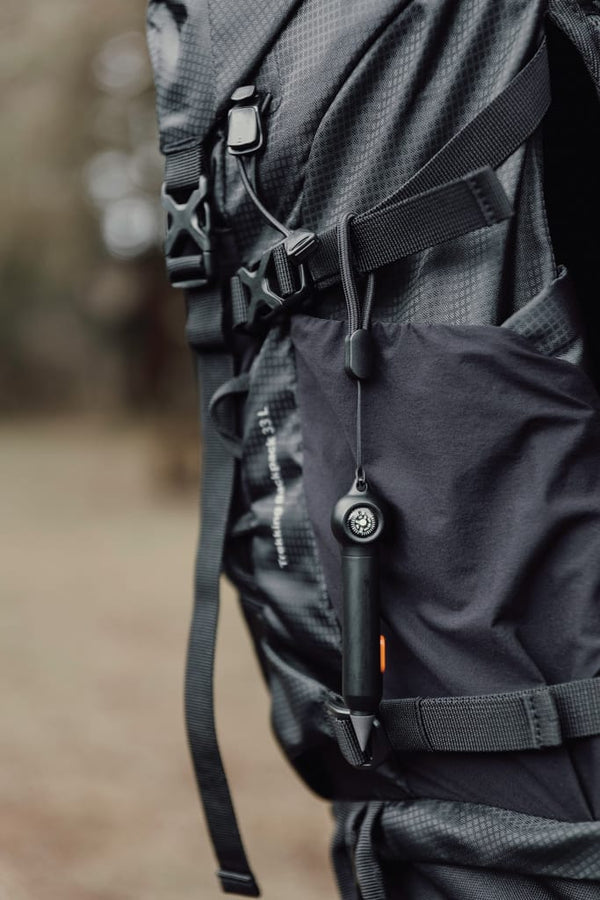 Matita con bussola Nordic Drift Trail Infinity RCS nero - personalizzabile con logo