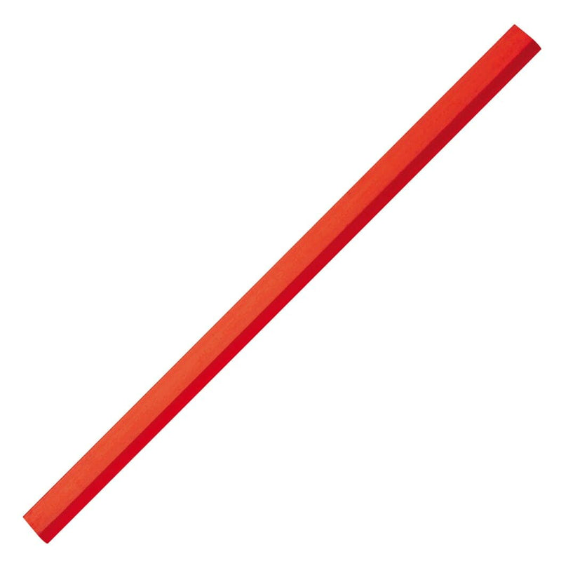 Matita da carpentiere 25cm Rosso - personalizzabile con logo