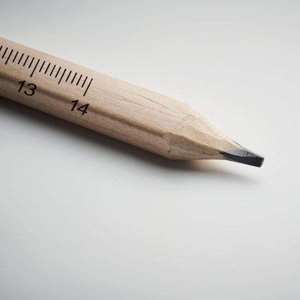 Matita da falegname con righel - personalizzabile con logo
