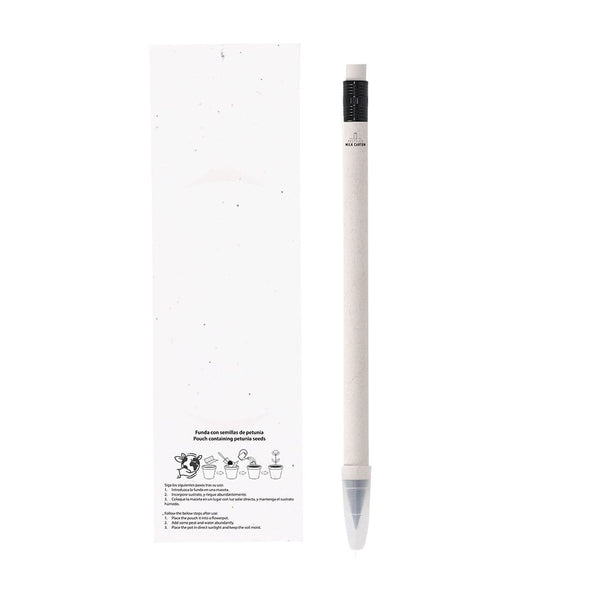 Matita Eterna Stauton bianco - personalizzabile con logo