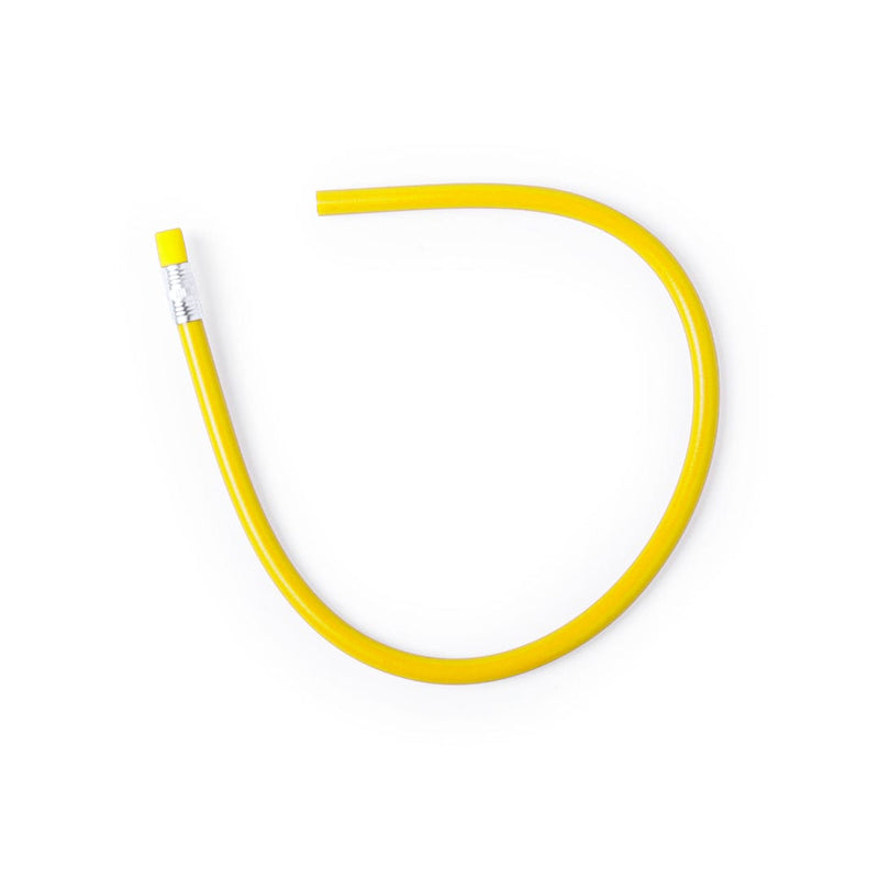 Matita Flexi giallo - personalizzabile con logo