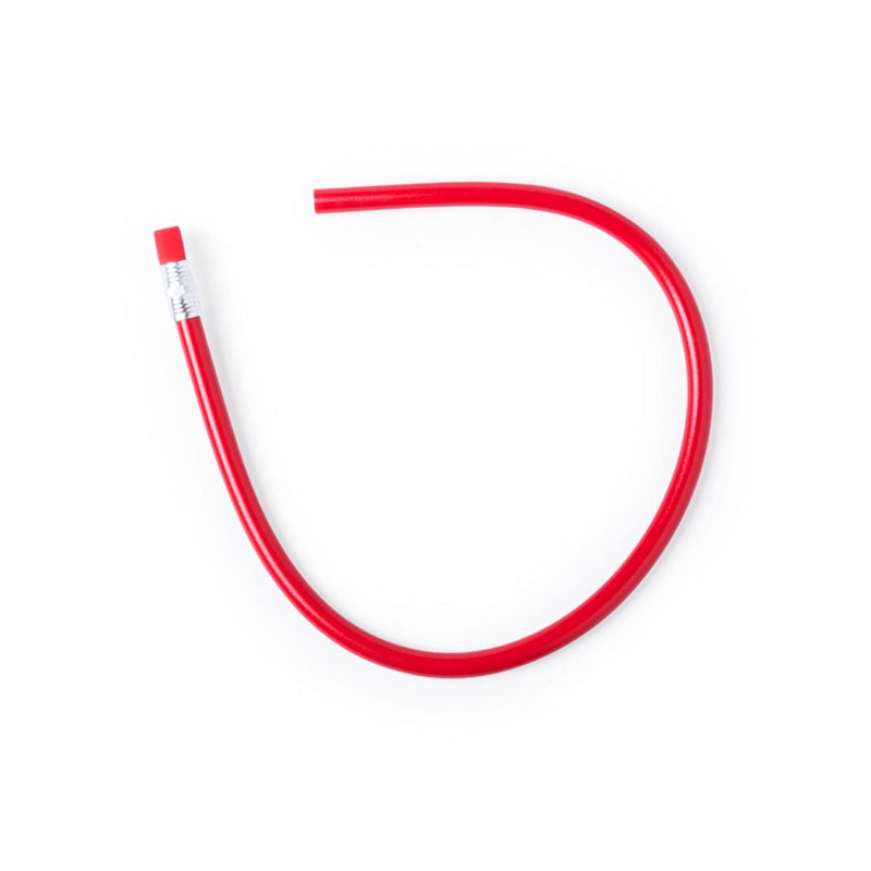 Matita Flexi rosso - personalizzabile con logo