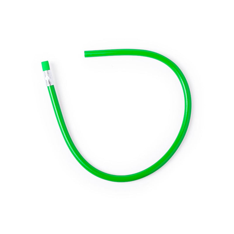 Matita Flexi verde - personalizzabile con logo