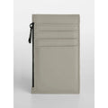 Matte PU Card Holder beige - personalizzabile con logo