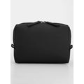 Matte PU Cross Body Bag nero - personalizzabile con logo