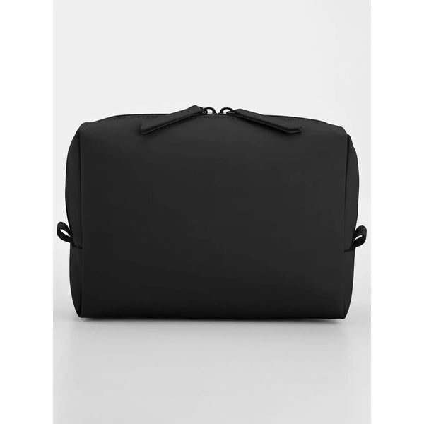 Matte PU Cross Body Bag nero - personalizzabile con logo