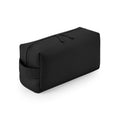Matte PU Shoe/Accessory Bag nero - personalizzabile con logo