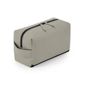 Matte PU Toiletry/Accessory Case beige - personalizzabile con logo