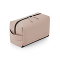 Matte PU Toiletry/Accessory Case rosa - personalizzabile con logo
