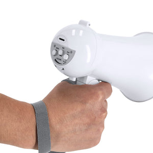 Megafono Noloen bianco - personalizzabile con logo
