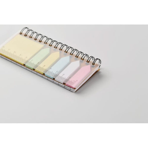 Memopad assortiti in PP Beige - personalizzabile con logo