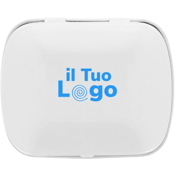 Mentine in conf. di latta - personalizzabile con logo