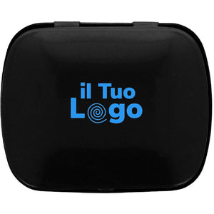 Mentine in conf. di latta - personalizzabile con logo