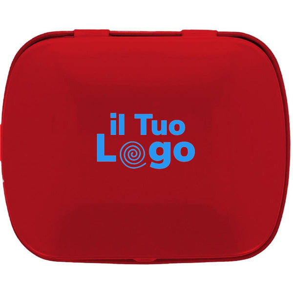 Mentine in conf. di latta - personalizzabile con logo