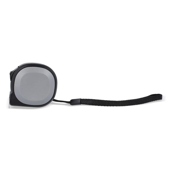 Metro a nastro 5M nero & grigio - personalizzabile con logo