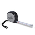 Metro a nastro 7,5M nero & grigio - personalizzabile con logo