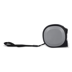 Metro a nastro 7,5M nero & grigio - personalizzabile con logo