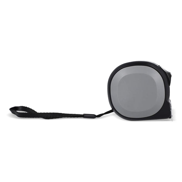 Metro a nastro 7,5M nero & grigio - personalizzabile con logo