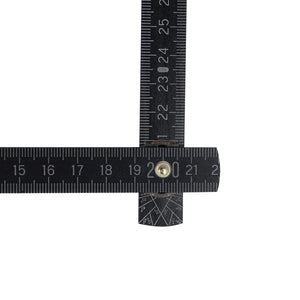 Metro pieghevole in legno 2m premium verniciato - personalizzabile con logo