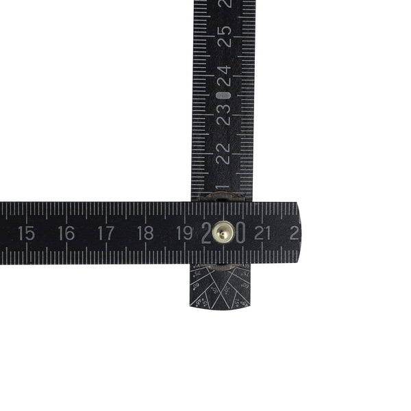 Metro pieghevole in legno 2m premium verniciato - personalizzabile con logo