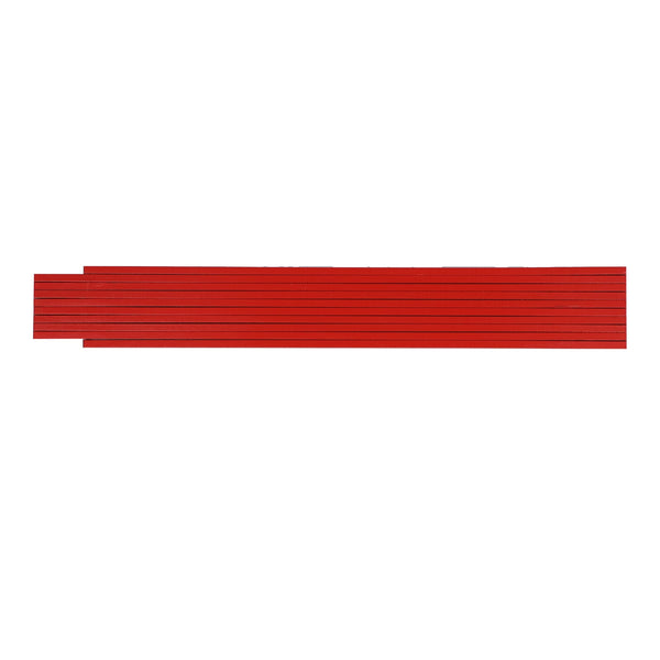 Metro pieghevole in legno 2m premium verniciato - personalizzabile con logo