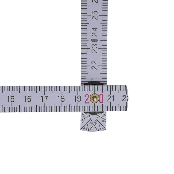 Metro pieghevole in legno 2m premium verniciato - personalizzabile con logo
