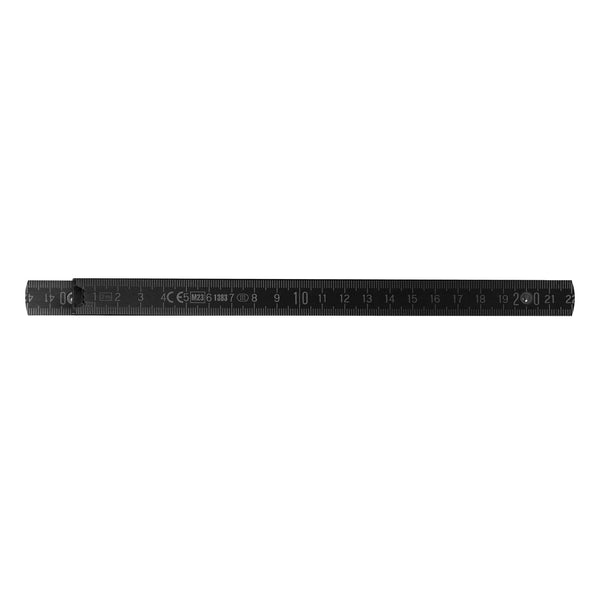 Metro pieghevole in legno 2m premium verniciato - personalizzabile con logo
