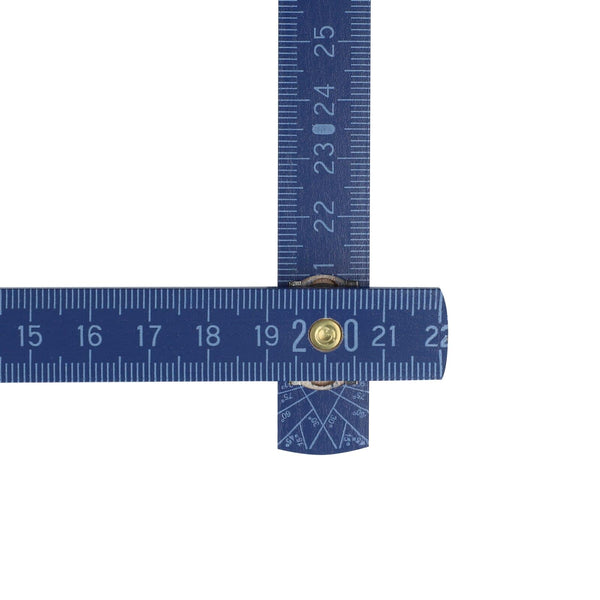 Metro pieghevole in legno 2m premium verniciato - personalizzabile con logo