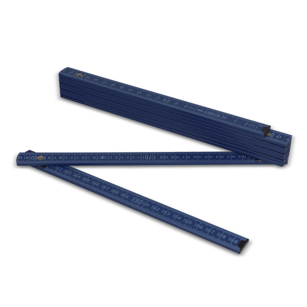 Metro pieghevole in legno 2m premium verniciato - personalizzabile con logo