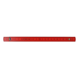 Metro pieghevole in legno 2m premium verniciato - personalizzabile con logo