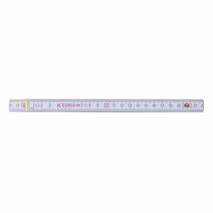 Metro pieghevole in legno 2m premium verniciato - personalizzabile con logo