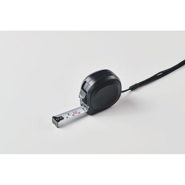 Metro retrattile 3M Nero - personalizzabile con logo