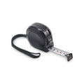 Metro retrattile 5M Nero - personalizzabile con logo
