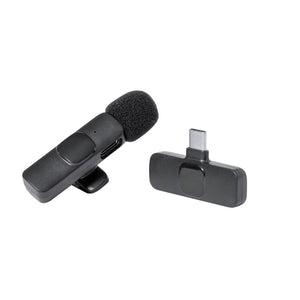 Microfono Spart nero - personalizzabile con logo