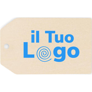Mini albero di Natale artificiale verde - personalizzabile con logo