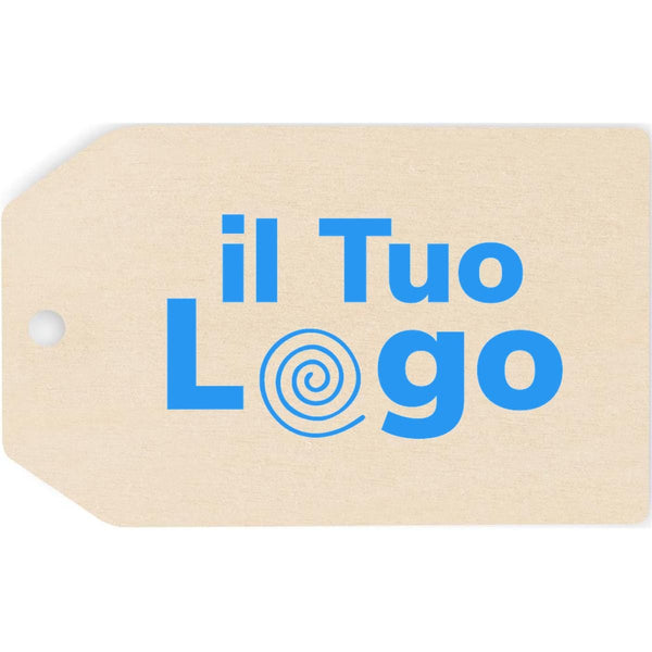 Mini albero di Natale artificiale verde - personalizzabile con logo