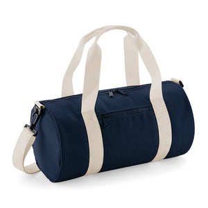 Mini Borsa Cilindrica blu navy / UNICA - personalizzabile con logo