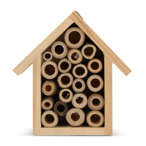 Mini casa delle api FSC natural - personalizzabile con logo