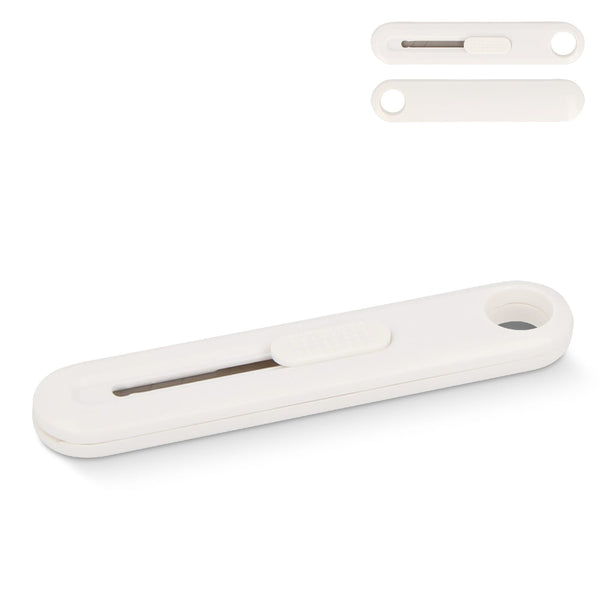 Mini coltello da hobby Bianco - personalizzabile con logo