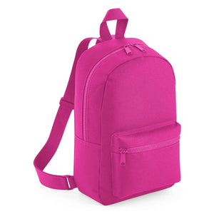 Mini Essential Fashion Backpack fuchsia - personalizzabile con logo