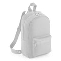 Mini Essential Fashion Backpack grigio - personalizzabile con logo