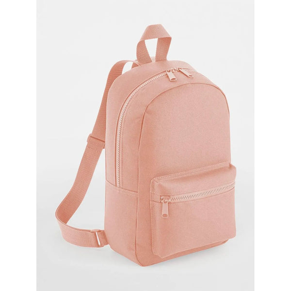 Mini Essential Fashion Backpack peach - personalizzabile con logo