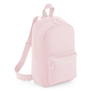 Mini Essential Fashion Backpack powder pink - personalizzabile con logo
