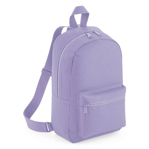 Mini Essential Fashion Backpack viola - personalizzabile con logo