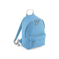 Mini Fashion Backpack azzurro - personalizzabile con logo