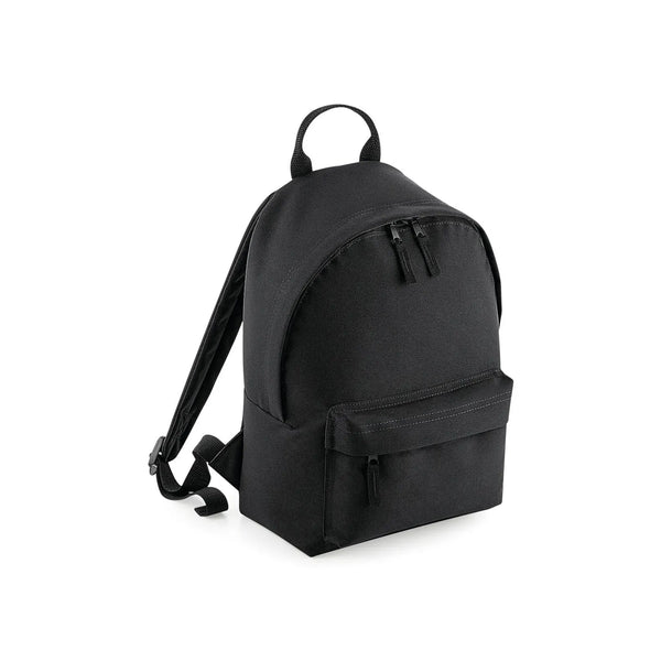 Mini Fashion Backpack nero - personalizzabile con logo