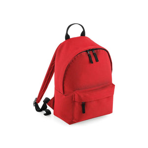 Mini Fashion Backpack rosso - personalizzabile con logo