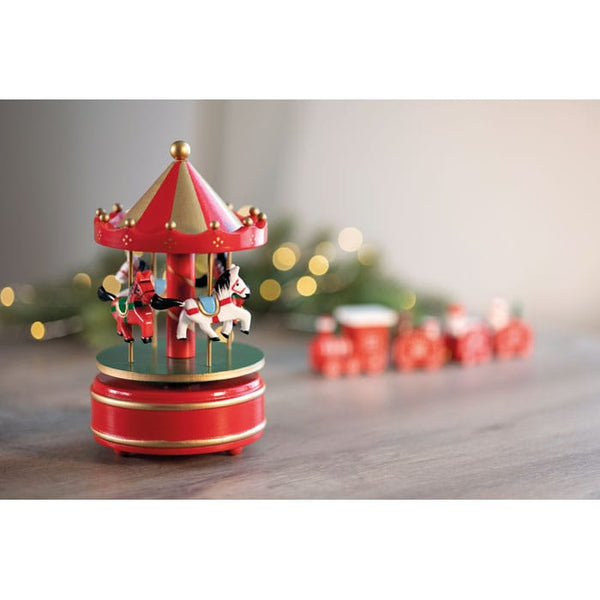 Mini giostra carillon Multicolore - personalizzabile con logo
